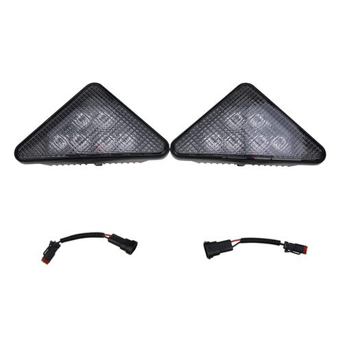 LED Headlight Kit 6718042 6718043 Fit for Bobcat 751 753 763 773 863 864 873 963
