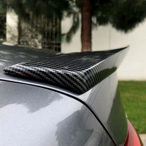 M4 Style Rear Trunk Spoiler Wing for 2014-2024 Infiniti Q50 Carbon Fiber Style
