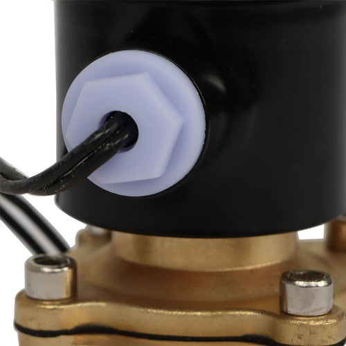 3/4��� 12V Air Water N/C Gas Oil Normally Closed Electric Solenoid Valve DC DN20