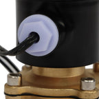 3/4��� 12V Air Water N/C Gas Oil Normally Closed Electric Solenoid Valve DC DN20