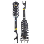 2x Front Shock Spring Assys w/o ADS For Mercedes E350 E450 E63 W213 4Matic 17-23