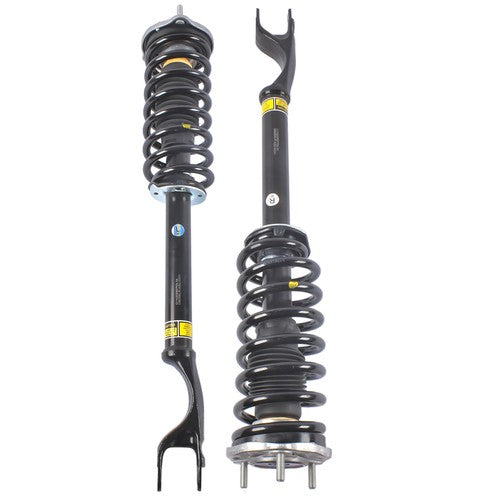 2x Front Shock Spring Assys w/o ADS For Mercedes E350 E450 E63 W213 4Matic 17-23