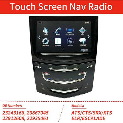CUE System Navigation Radio w/ Heated & Cooled For Cadillac Escalade ATS CTS XTS
