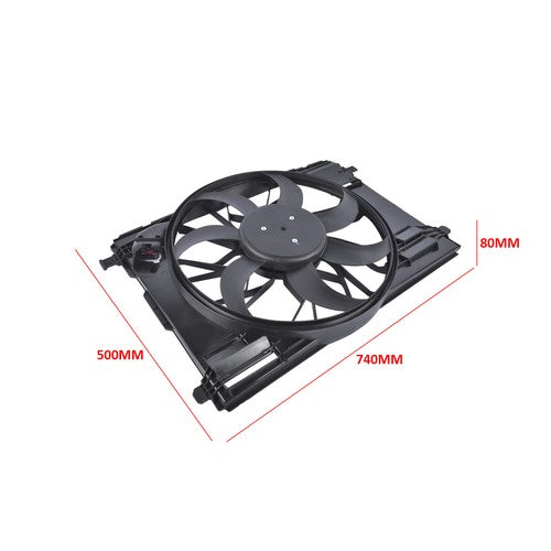 ENGINE COOLING RADIATOR FAN for Mercedes-Benz CLA250 GLA250 GLB250 A220 GLB35AMG
