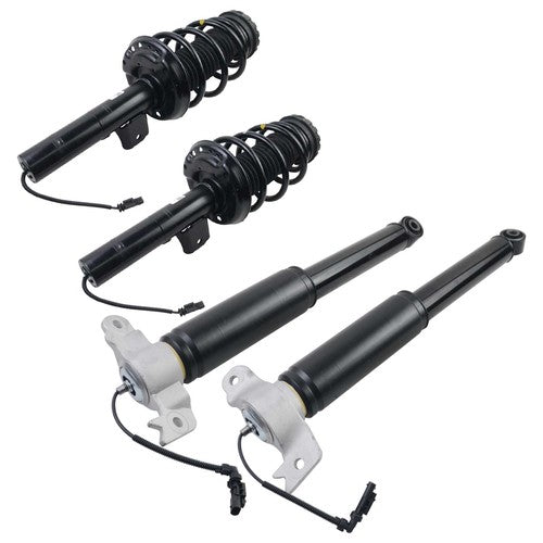 4X Front Rear Suspension Shock Struts W/Electric Fits Cadillac XTS 2013-2019