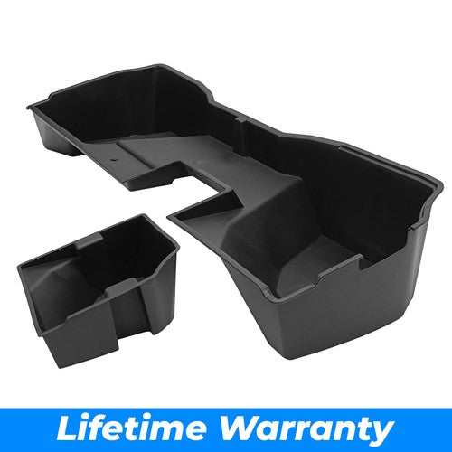 Underseat Storage Box for 14-19 Silverado Sierra 1500 2500HD Extended Double Cab