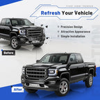 For GMC Sierra 1500 2016 2019 18 Front Bumper Lower Valance Air Deflector Black