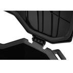 Rear Rack Storage Trunk Box Cargo Box for Yamaha Kawasaki Honda 0.75-1 Inch Tube
