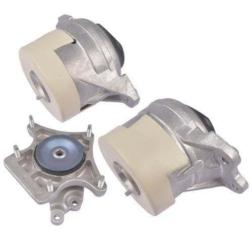 3Pcs Engine & Transmission Mount Kit 2042400618 For Mercedes-Benz C300 E300 2.0L