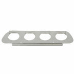 Stainless Steel Rear Lower Bumper Filler Panel for 2014-2019 C7 Corvette Z06