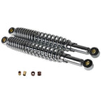 For S65 CL/CT70 XL75 CL/CT/CM/S90 CM91 CT110 Chrome Shocks 335mm (13 1/8")