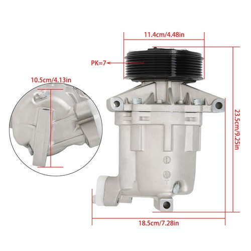 Fit For Nissan Tiida 2007-2015 Air Conditioning Compressor 92600CJ61B 57887