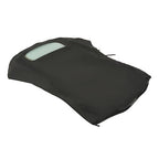 Black Convertible Soft Top Clear Heated Glass Window For Volkswagen Beetle 03-10
