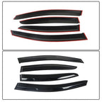 Window Visors Deflector Guard Acrylic Visor Guard Fit For Subaru WRX STI 2015-19