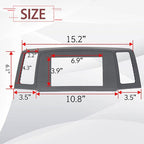 Navigation Radio Stereo Dash Bezel Vent Kit for Jeep Grand Cherokee 05 2006 2007