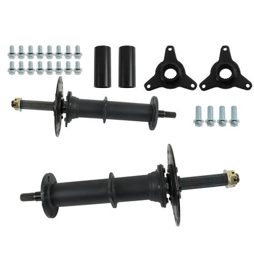Fit For 6 Inch and 7 Inch wheels 40 Inch Rear Axle Kit with 3 Stud Hub New