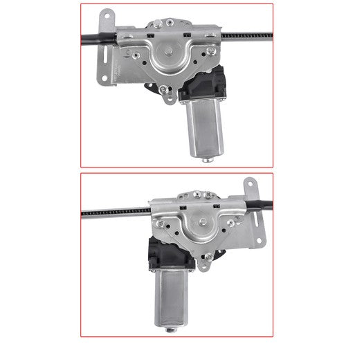 Front Power Window Regulator Set For 1999-2011 Freightliner Argosy With Motor