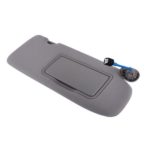 Gray Plastic Passenger Side Sunvisor With Lights And Mirror For Honda CR-V 17-22