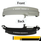 Molded Dash Cover Overlay for 1997-1999 2000 Chevy GMC SUVs C K1500 Suburban Grey