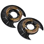 2 Pack Rear Brake Parking Plate Left & Right Set for Hyundai Santa Fe 2006-2009