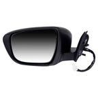 Left View Mirror Assembly with Turn Signal Lamp for Nissan Rogue SV SL Advance