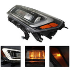 LH/Left Side For GMC Acadia 2013-2016 Headlight Projector Halogen Replacement