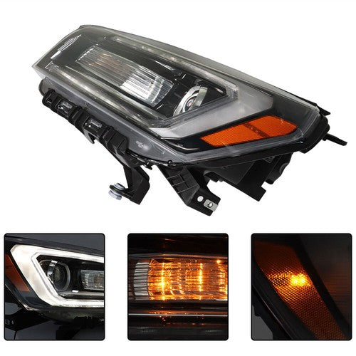 LH/Left Side For GMC Acadia 2013-2016 Headlight Projector Halogen Replacement