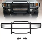 Black Brush Grill Grille Guard Bumper for Hummer H3 2006 2011