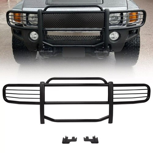 Black Brush Grill Grille Guard Bumper for Hummer H3 2006 2011