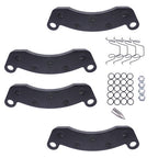 BRAKE PAD KIT 10K-12K AXLE FOR K71-180-00 DEXTER CALIPER 2 WHEELS Semi-Metallic