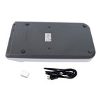 6x500ml 6 Position Magnetic Stirrer 50-1200RPM 120℃/248℉ Multi-Position Magnetic