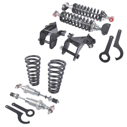 Complete Coilover Kit for GM A Body Chevy Malibu 68-72 700lb Front 300lb Rear