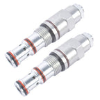 2Pcs Hydraulic Valve 62256 for S-40 S-45 S-60 S-65 S-65 TRAX S-80 S-85 Z-60/34