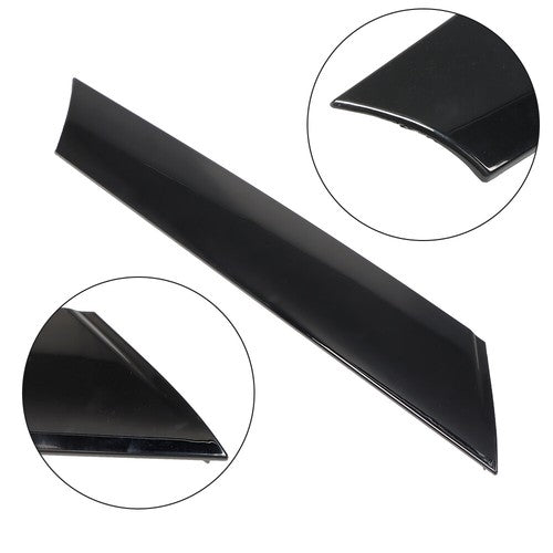Black Front Left Side Windshield Post Trim For Mini Cooper 2007-2015 R55 R56 R57