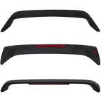 Rear Trunk Spoiler Wing with LED Brake Light For 96-10 Honda Civic 2 Door