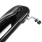 2Pc Front Outer Door Handle Set for Chevy Silverado 1500 1999-2007 Glossy Black
