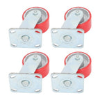 4"X 2" Heavy Duty Casters - Polyurethane Caster with Capacity up to 2800 LBS