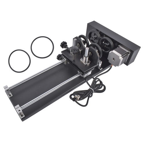 4 Wheel Rotary Axis Attachment 360° Rotation for 50W-130W CO2 Engraver Cutter