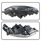 Headlight Assembly Halogen Chrome Clear Driver LH Side For Honda Civic 2016-2020