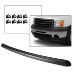 Black Front Hood Molding Trim for 07-13 GMC Sierra 1500 2500HD 3500 HD