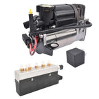 Air Suspension Compressor Pump + Valve Control Unit For Mercedes S-Class W220