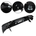 Rear Step Bumper Black For 2015-2022 Chevy Colorado Canyon W/o Sensor Holes