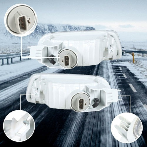 2Pcs Corner Parking Lamp Turn Signals Side Marker Kit For Tacoma Truck 2001-2004