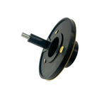 Set of 35'' Black Tilt Steering Column Manual Floor Shift Without Key & Adapter