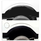 FRP07 Black Rear Wheel Arch Quarter Panels for Ford F150 F-150 09-14 Pair