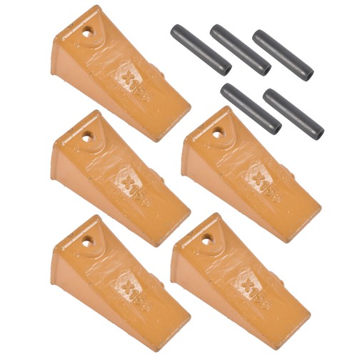 X156 X156S Dirt Teeth Bucket Teeth/Tooth with P156 Roll Pins 5 PCS Alloy Steel