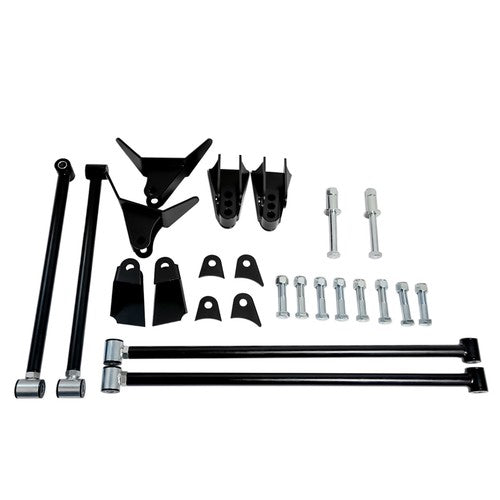 Rear Triangulated 4 Link Suspension Kit For Chevy C10 GM GMC C1500 K1500 Pickup