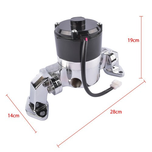 New Aluminum Chrome High Flow Electric Water Pump for BBC 396 454 427 V8 8020C