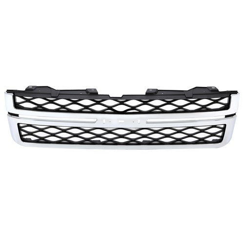 Grille Assembly for 2011 2014 Silverado 2500 HD Silverado 3500 HD Black Chrome
