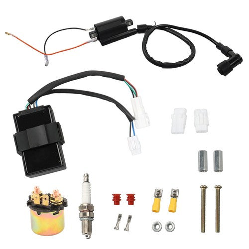 For Kawasaki Bayou 300 KLF300 1989-2004 Ignition CDI Box Starter Solenoid Relay